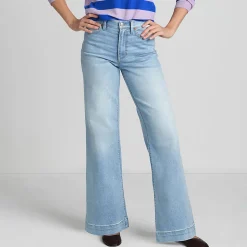Recover Jeans High Waist mit weitem Bein