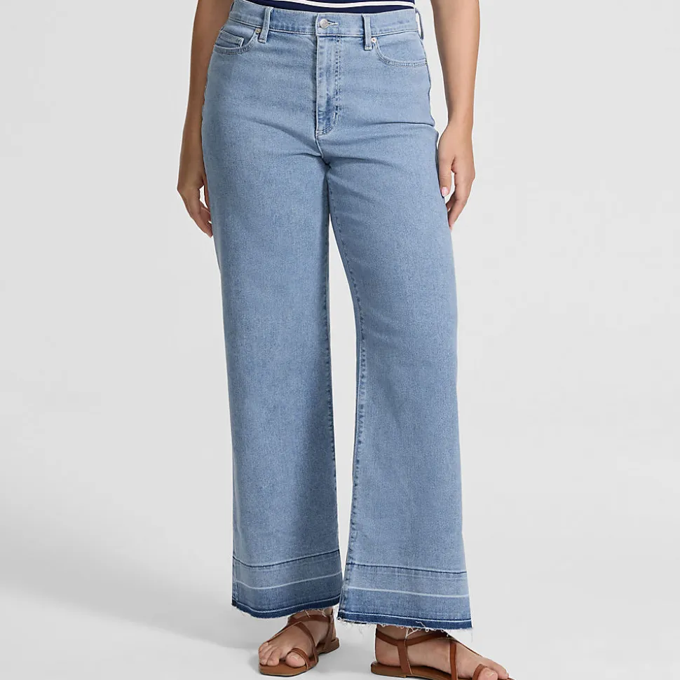Recover Jeans High Waist mit weitem Bein