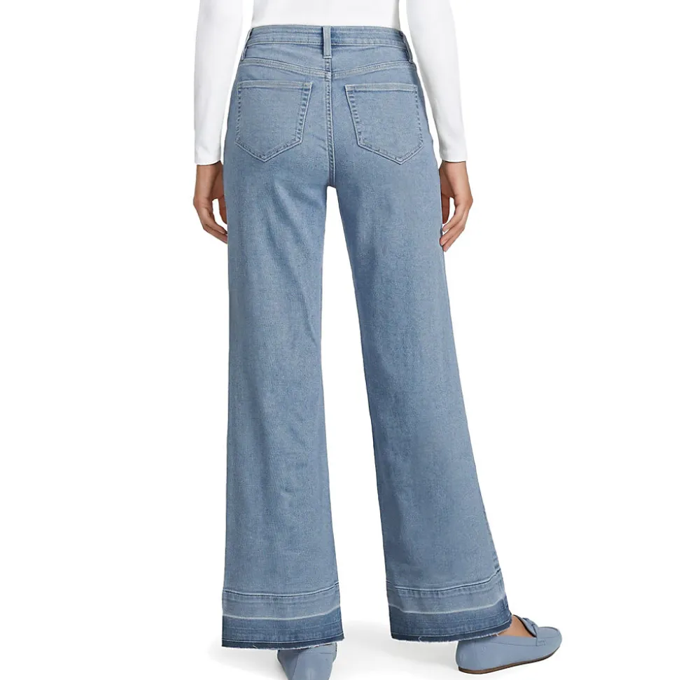 Recover Jeans High Waist mit weitem Bein