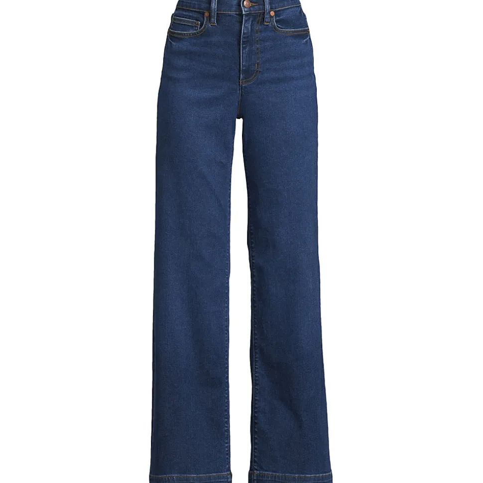 Recover Jeans High Waist mit weitem Bein