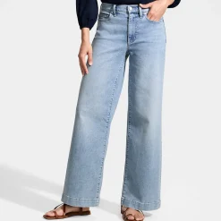 Recover Jeans High Waist mit weitem Bein