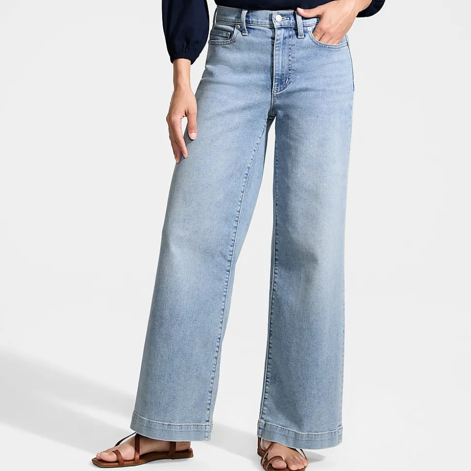 Recover Jeans High Waist mit weitem Bein