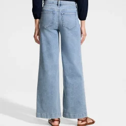 Recover Jeans High Waist mit weitem Bein