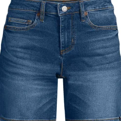 Recover Jeansshorts Mid Waist 18 cm für Damen