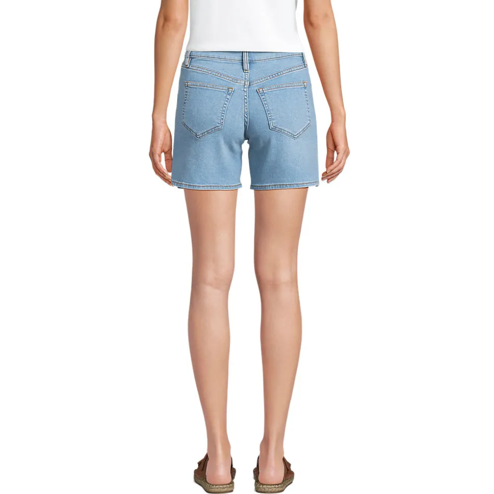 Recover Jeansshorts Mid Waist 18 cm für Damen