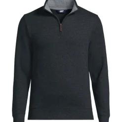 Reißverschluss-Pullover aus Bedford-Ripp für Herren