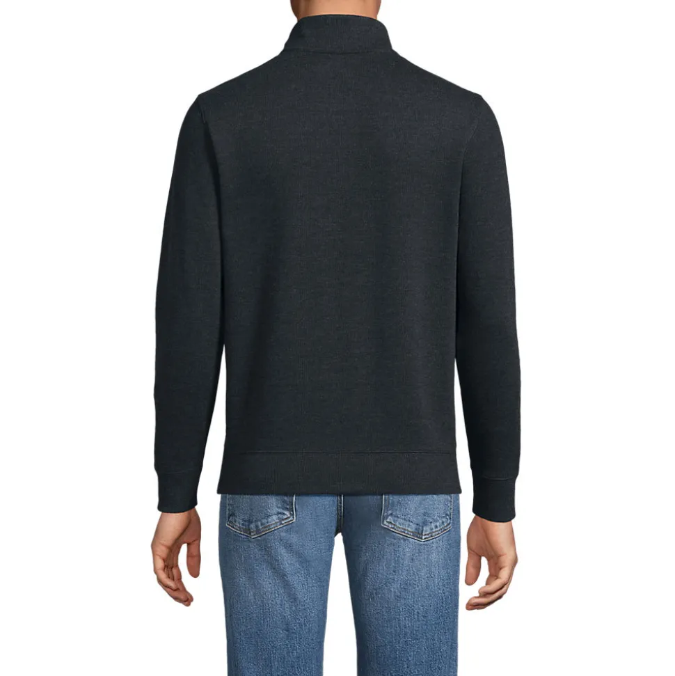 Reißverschluss-Pullover aus Bedford-Ripp für Herren