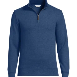 Reißverschluss-Pullover aus Bedford-Ripp für Herren