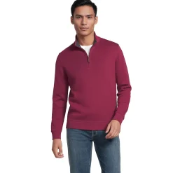 Reißverschluss-Pullover aus Bedford-Ripp für Herren