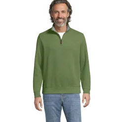 Reißverschluss-Pullover aus Bedford-Ripp für Herren
