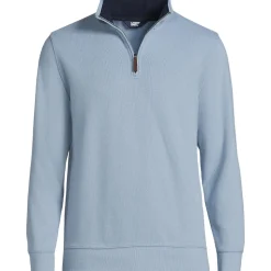 Reißverschluss-Pullover aus Bedford-Ripp für Herren