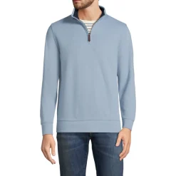 Reißverschluss-Pullover aus Bedford-Ripp für Herren