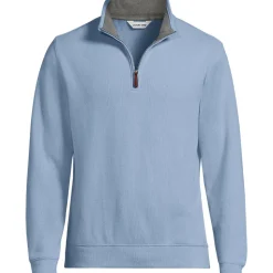 Reißverschluss-Pullover aus Bedford-Ripp für Herren