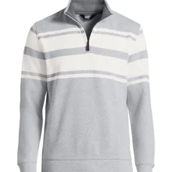 Reißverschluss-Pullover aus Bedford-Ripp für Herren