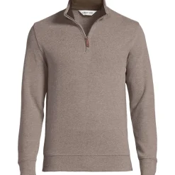 Reißverschluss-Pullover aus Bedford-Ripp für Herren