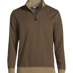 Reißverschluss-Pullover aus Bedford-Ripp für Herren