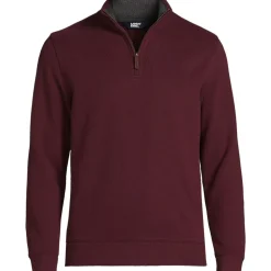 Reißverschluss-Pullover aus Bedford-Ripp für Herren