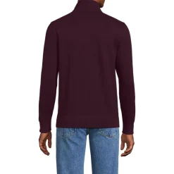 Reißverschluss-Pullover aus Bedford-Ripp für Herren