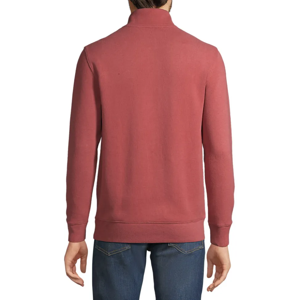Reißverschluss-Pullover aus Bedford-Ripp für Herren