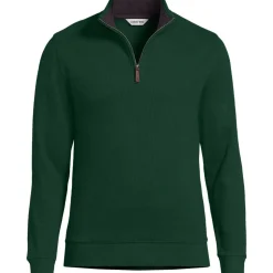 Reißverschluss-Pullover aus Bedford-Ripp für Herren