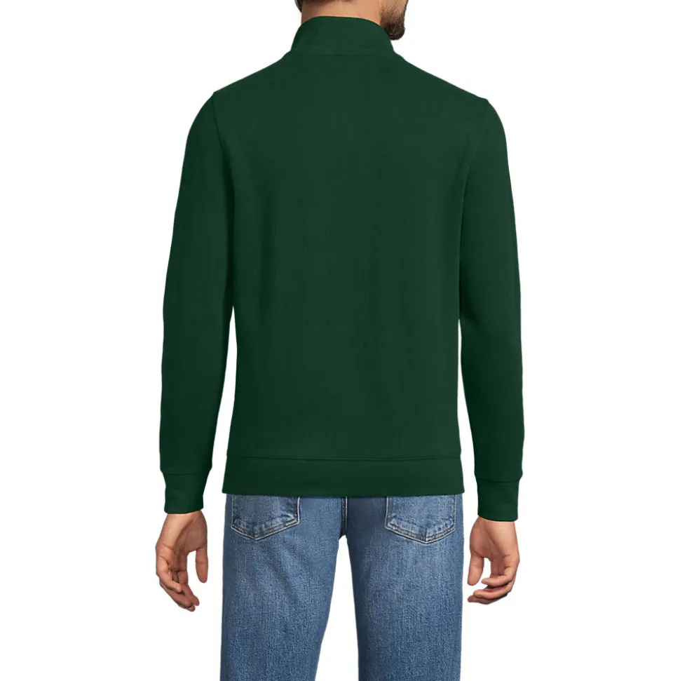 Reißverschluss-Pullover aus Bedford-Ripp für Herren