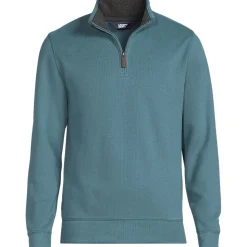 Reißverschluss-Pullover aus Bedford-Ripp für Herren