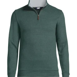 Reißverschluss-Pullover aus Bedford-Ripp für Herren