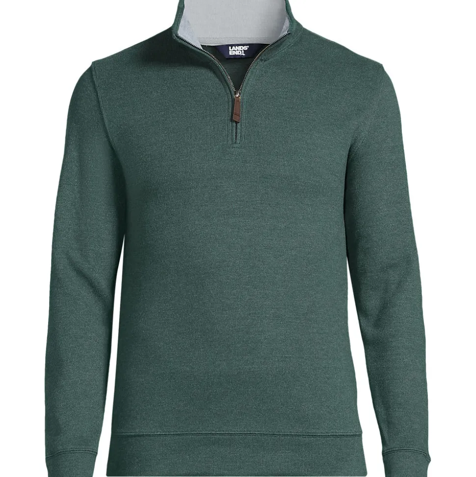 Reißverschluss-Pullover aus Bedford-Ripp für Herren