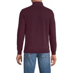 Reißverschluss-Pullover aus Bedford-Ripp für Herren