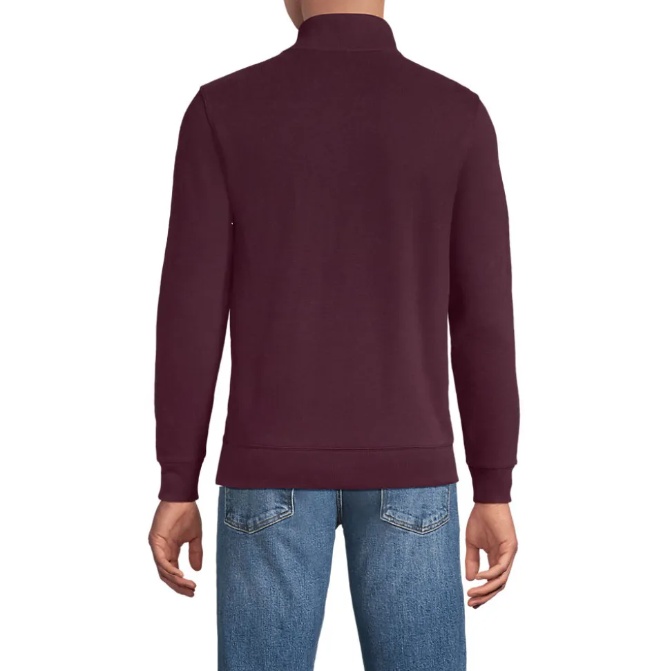 Reißverschluss-Pullover aus Bedford-Ripp für Herren