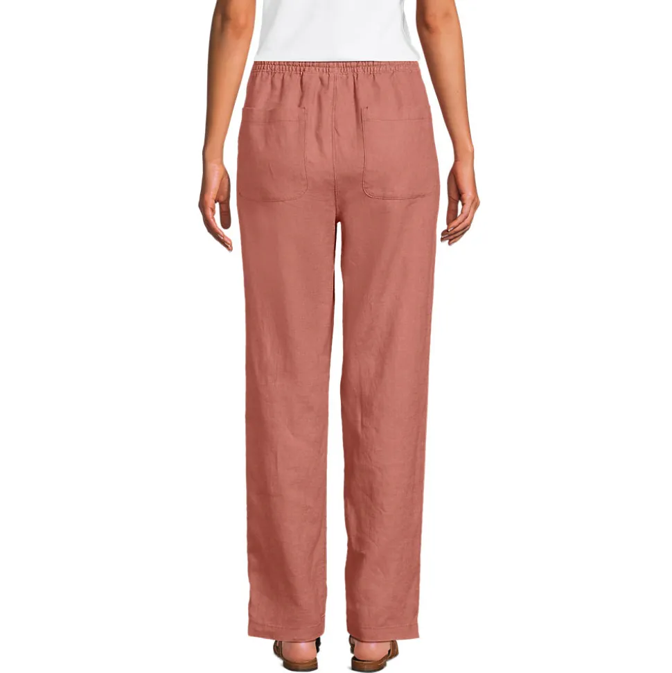 Relaxte Premium Reinleinen-Schlupfhose für Damen