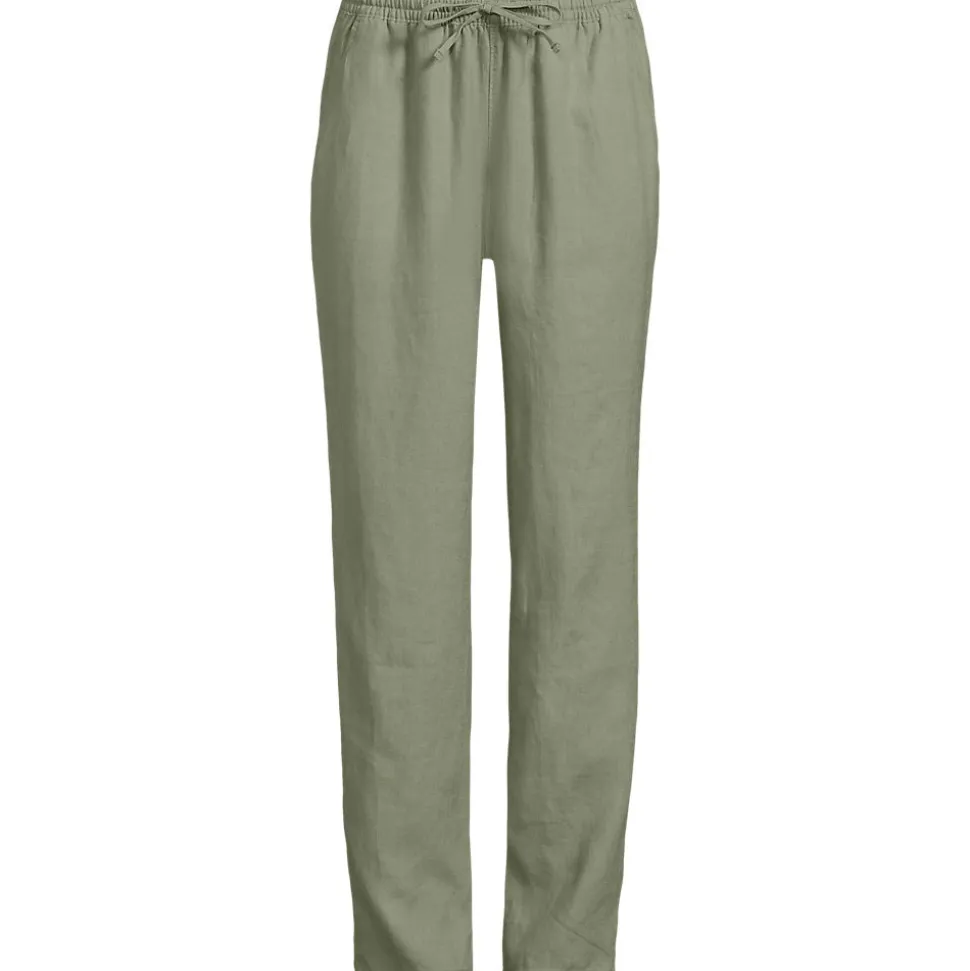 Relaxte Premium Reinleinen-Schlupfhose für Damen