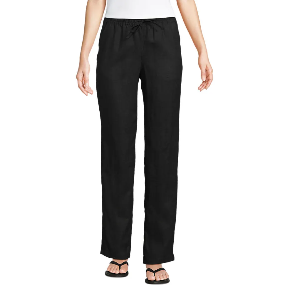 Relaxte Premium Reinleinen-Schlupfhose für Damen