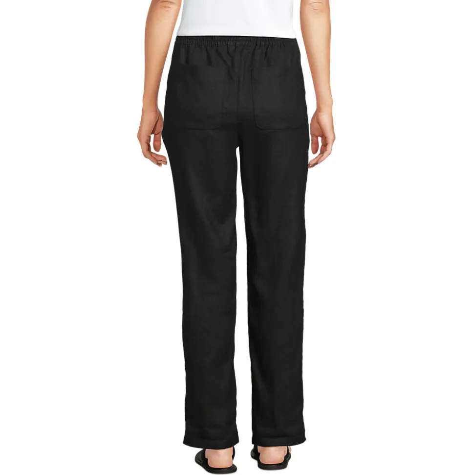 Relaxte Premium Reinleinen-Schlupfhose für Damen