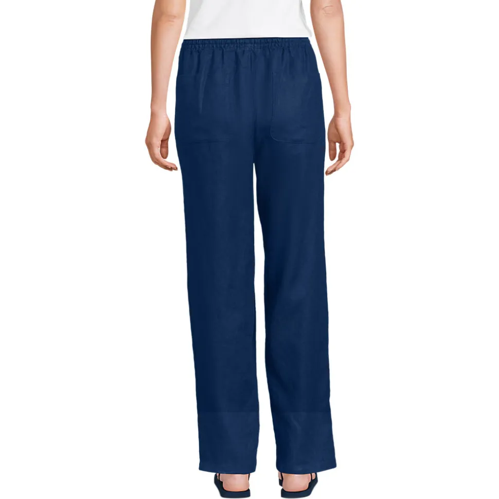 Relaxte Premium Reinleinen-Schlupfhose für Damen