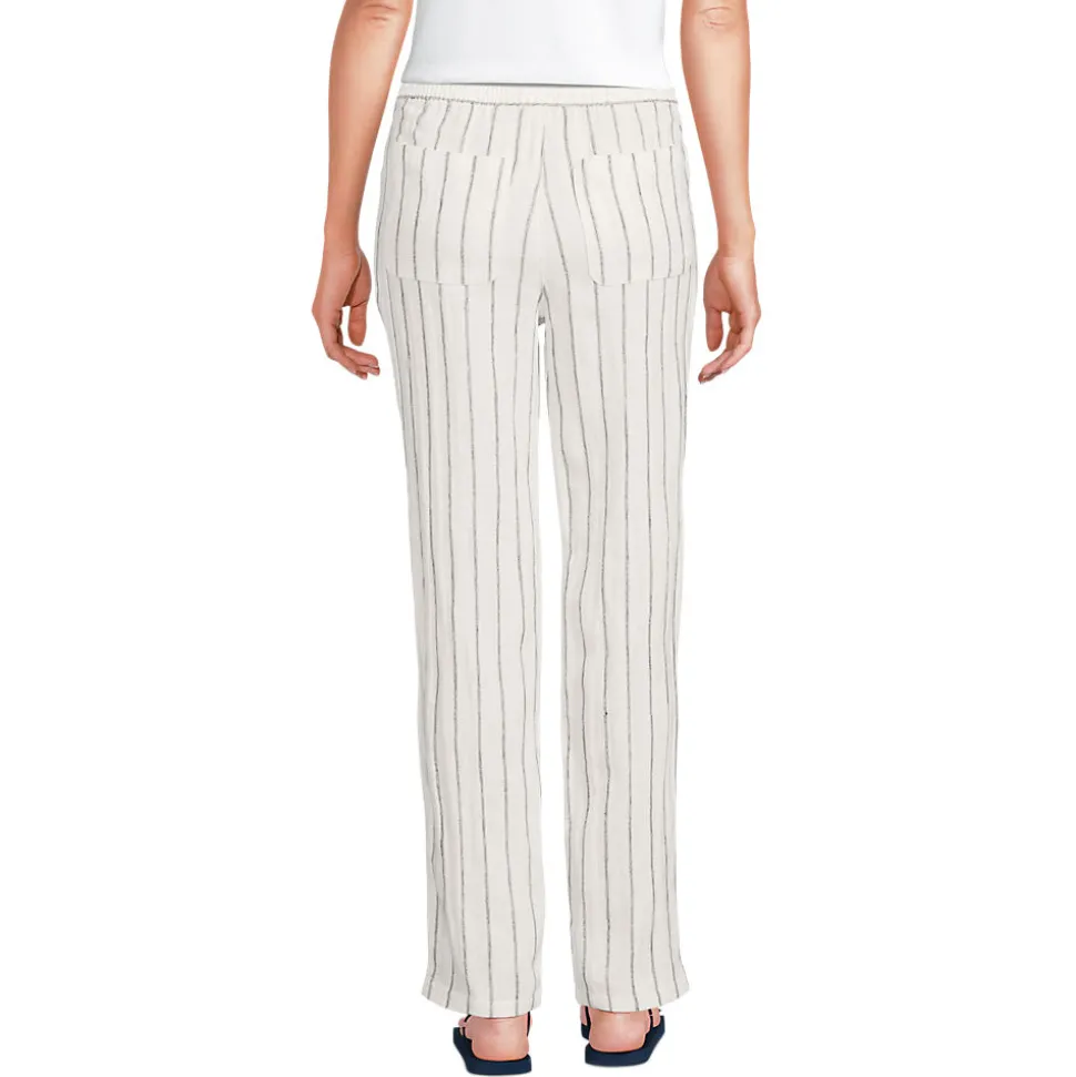 Relaxte Premium Reinleinen-Schlupfhose für Damen