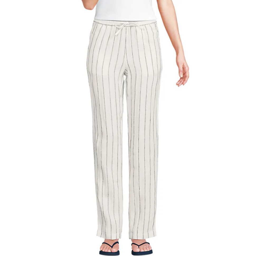Relaxte Premium Reinleinen-Schlupfhose für Damen