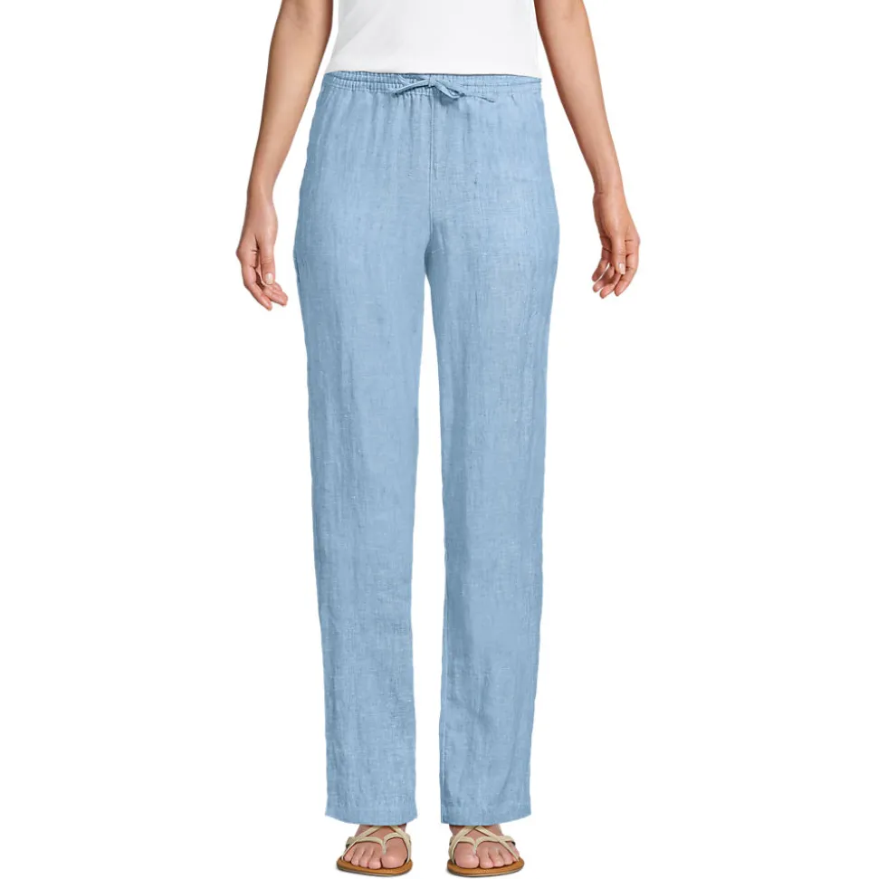 Relaxte Premium Reinleinen-Schlupfhose für Damen