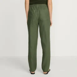 Relaxte Premium Reinleinen-Schlupfhose für Damen