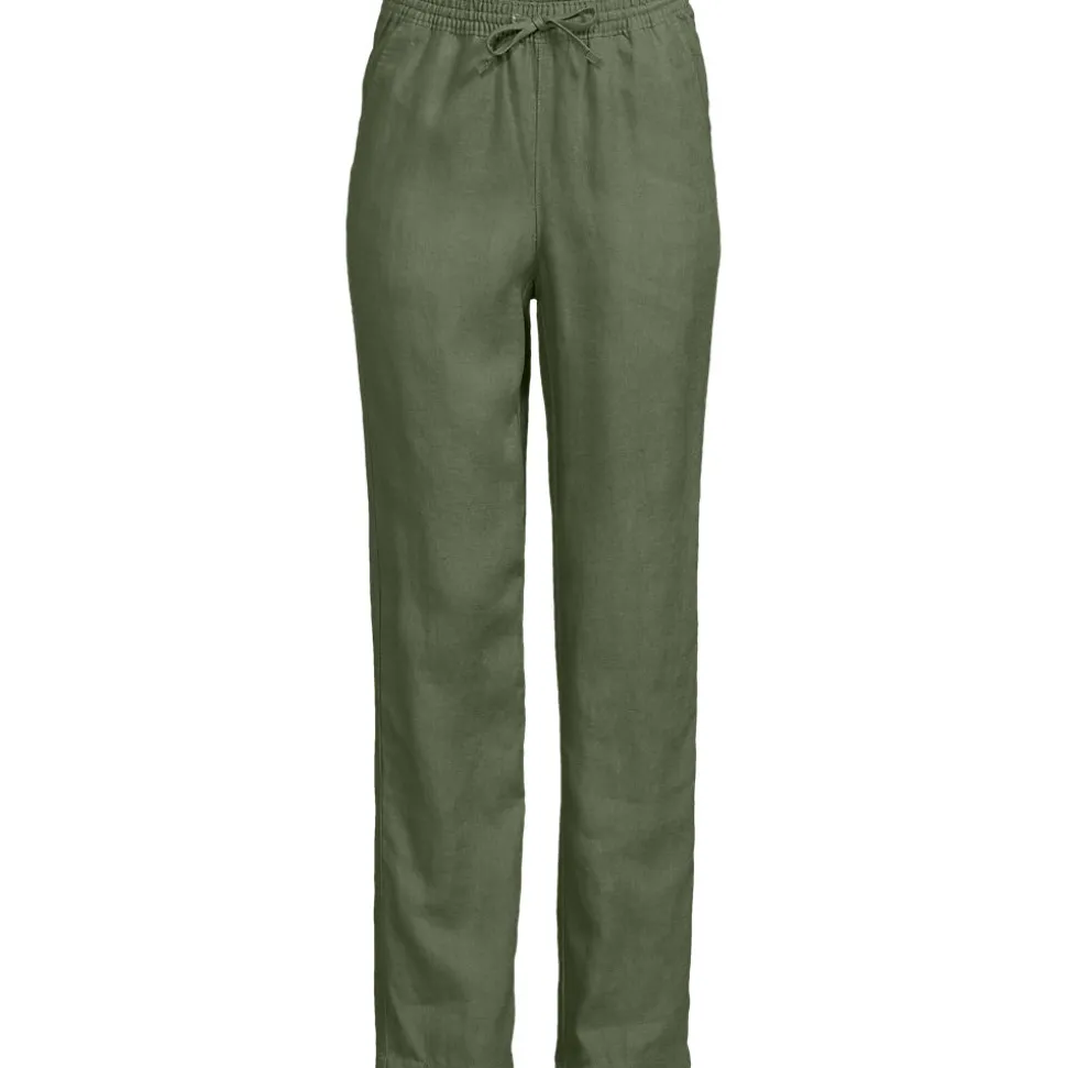 Relaxte Premium Reinleinen-Schlupfhose für Damen