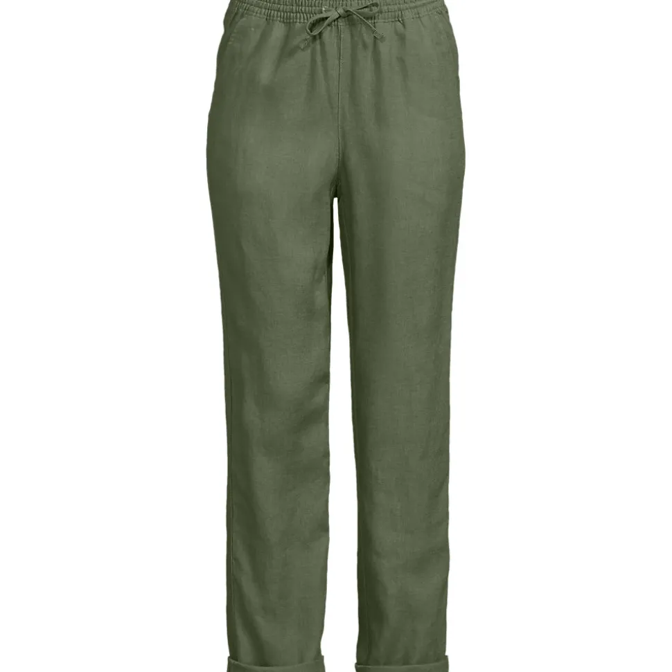Relaxte Premium Reinleinen-Schlupfhose für Damen