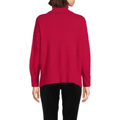 Relaxter Rollkragenpullover für Damen