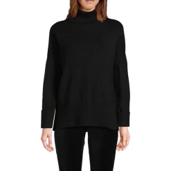 Relaxter Rollkragenpullover für Damen