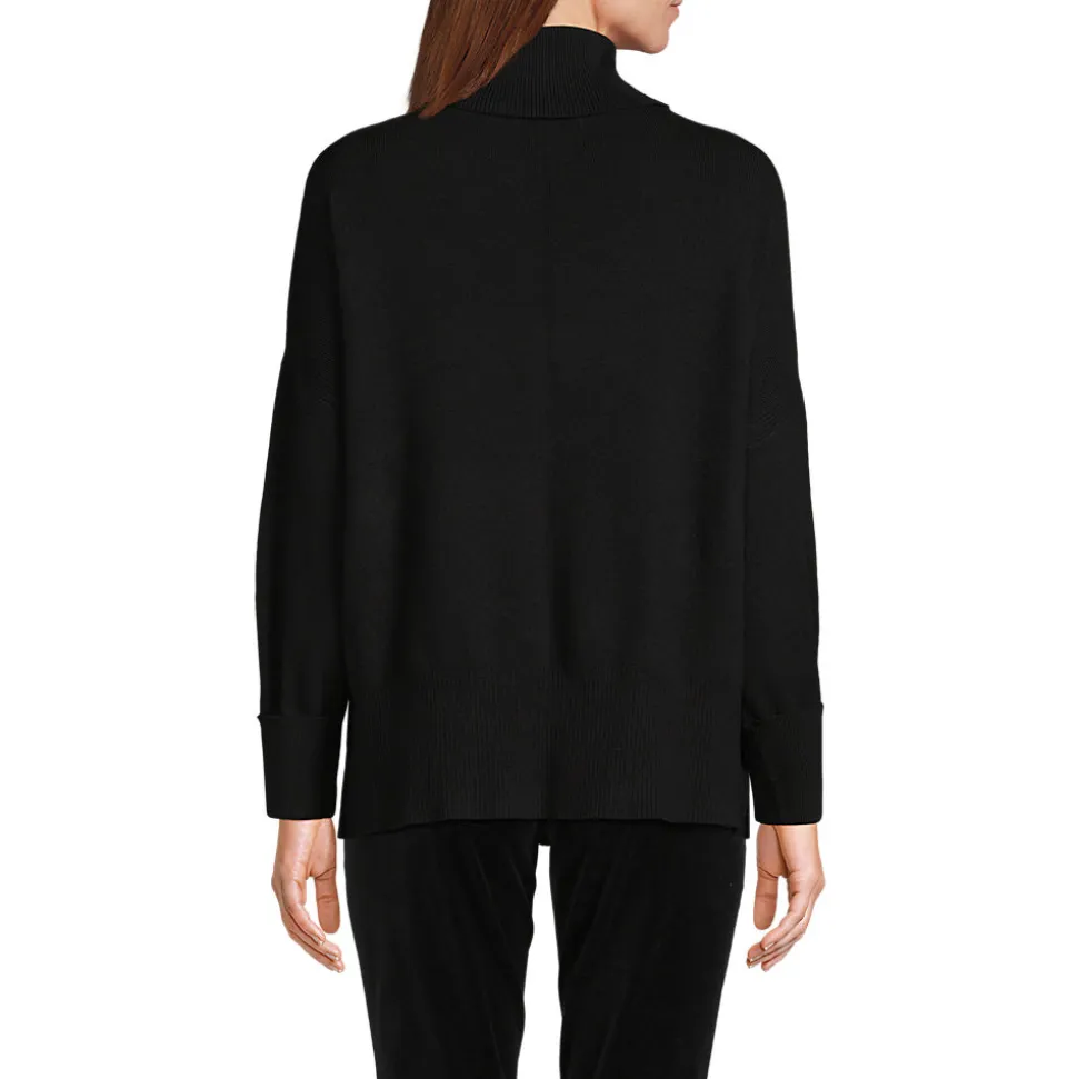 Relaxter Rollkragenpullover für Damen
