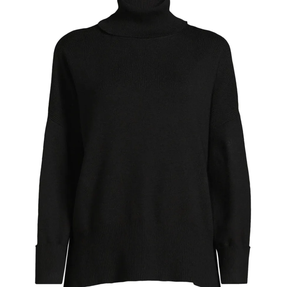 Relaxter Rollkragenpullover für Damen