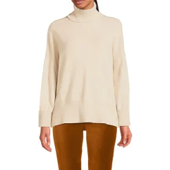 Relaxter Rollkragenpullover für Damen