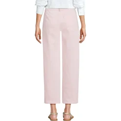 Relaxte Soft Denim Straight Fit 7/8-Jeans für Damen