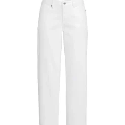 Relaxte Soft Denim Straight Fit 7/8-Jeans für Damen
