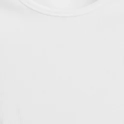 Rippshirt mit kurzen Ärmeln für Damen