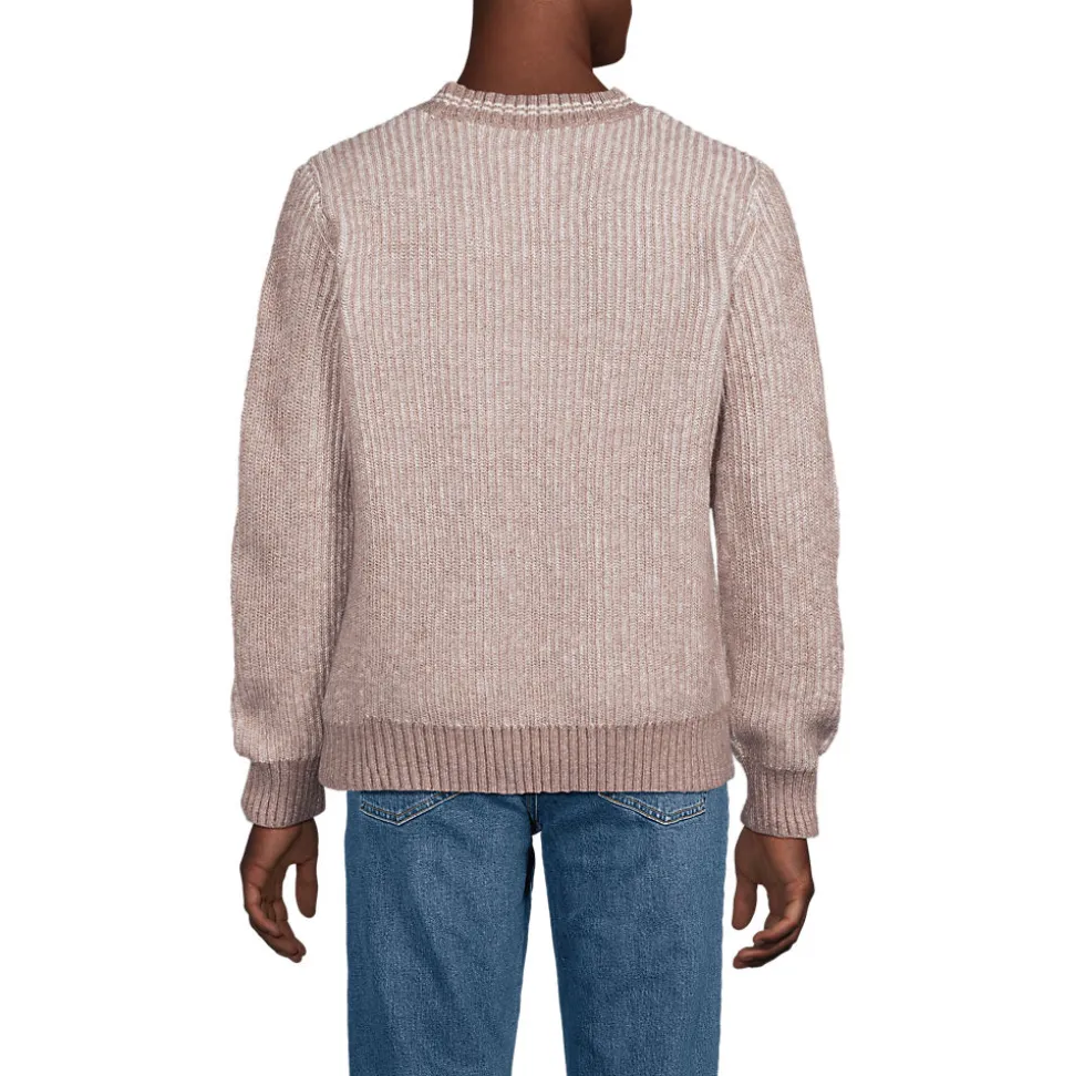 Rippstrick-Pullover für Herren